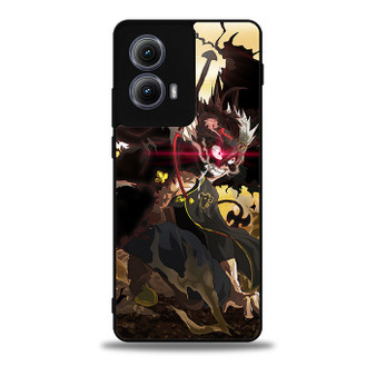 Black Clover Berserk Asta Motorola Moto Edge Case