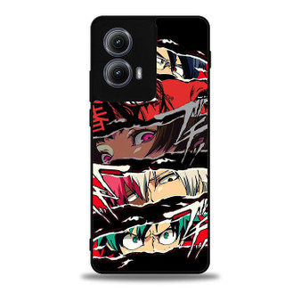 My Hero Academia Expressions Motorola Moto Edge Case