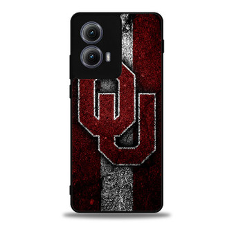 Oklahoma Sooners american football team Motorola Moto Edge Case