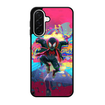 Spiderman Across the Spider Verse Miles Morales in Gravity Samsung Galaxy A26 5G Case