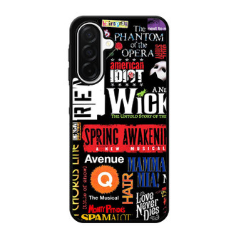 brodway musical collage Samsung Galaxy A26 5G Case
