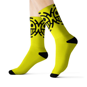 Trafalgar Law Logo unisex adult socks