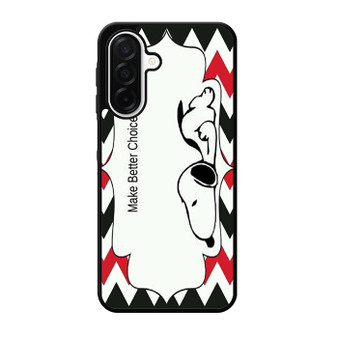Snoopy Make Better Choice Samsung Galaxy A26 5G Case