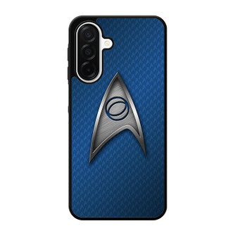 Star Trek Logo Blue Metal Samsung Galaxy A26 5G Case Star Trek Logo Blue Metal Samsung Galaxy A26 5G Case