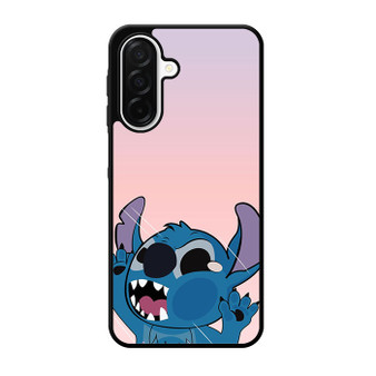 Stitch Funny Hitting Glass Samsung Galaxy A26 5G Case
