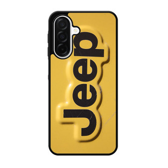 Yellow Jeep Plat Samsung Galaxy A26 5G Case
