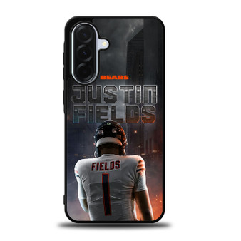 Chicago Bears Justin Fields Samsung Galaxy A36 5G Case