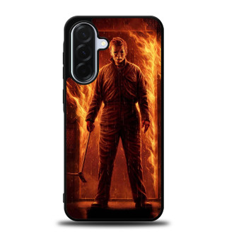 Michael myers on fire Samsung Galaxy A36 5G Case