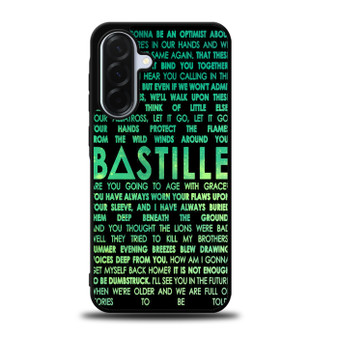Bastille Lyrics Samsung Galaxy A36 5G Case