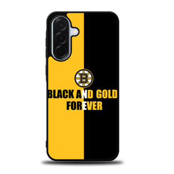 Boston Bruins Black And Gold Forever Samsung Galaxy A36 5G Case