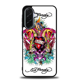 ed hardy kills love slowly Samsung Galaxy A36 5G Case