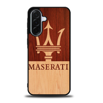 maserati wood Samsung Galaxy A36 5G Case