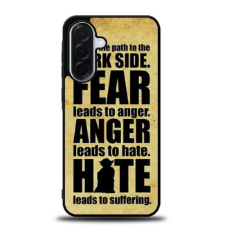 Master Yoda Quotes Samsung Galaxy A36 5G Case