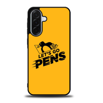 Pittsburgh Penguins Lets Go Pens Samsung Galaxy A36 5G Case