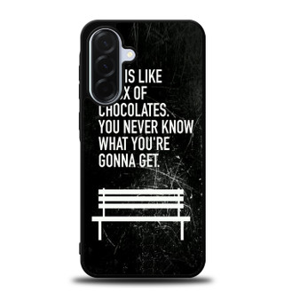 Quotes from Forestgump Samsung Galaxy A36 5G Case