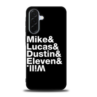 Stranger Things Mike Lucas Dustin Eleven Will Samsung Galaxy A36 5G Case