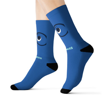 Inside out sad unisex adult socks