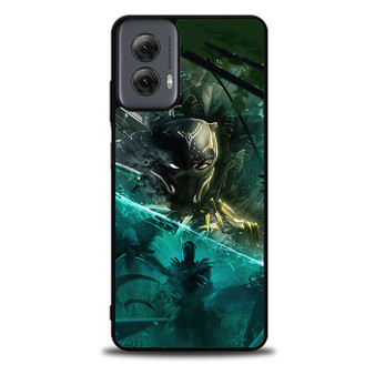 Black Panther Abstract Art Motorola Moto G Power Case