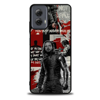 Bucky the white wolf Motorola Moto G Power Case