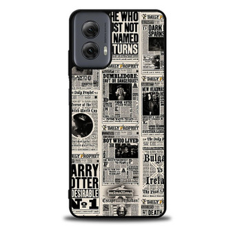 Harry potter daily prophet news Motorola Moto G Power Case