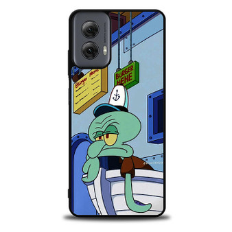 Squidward krusty crab Motorola Moto G Power Case