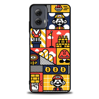 Super mario bross art Motorola Moto G Power Case