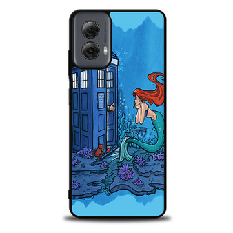 Ariel Mermaid Tardis Motorola Moto G Power Case