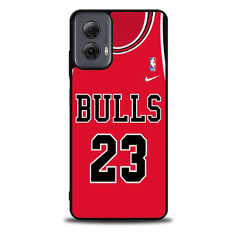 bulls basketball jersey Motorola Moto G Power Case