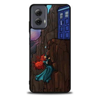 doctor who with merida Motorola Moto G Power Case