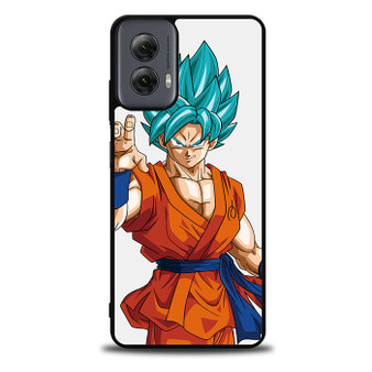 Dragonball Z Son Goku saiyan Blue 1 Motorola Moto G Power Case