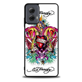 ed hardy kills love slowly Motorola Moto G Power Case