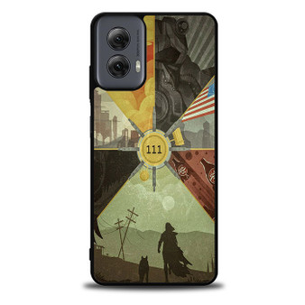 Fallout 4 Collage Arts Motorola Moto G Power Case