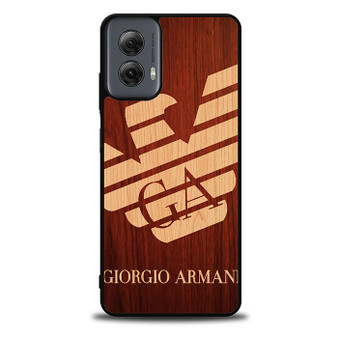 giorgio armani wood Motorola Moto G Power Case