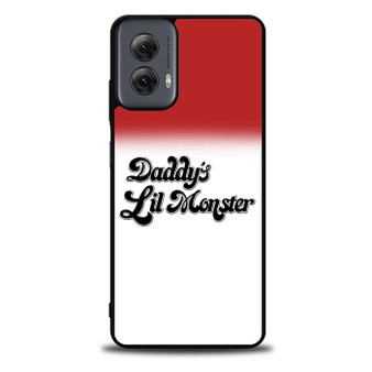 Harley Quinn Daddy's lil monster Motorola Moto G Power Case