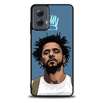 J Cole Forest Cartoon Motorola Moto G Power Case