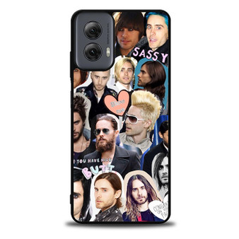 Jared Leto Collage Motorola Moto G Power Case