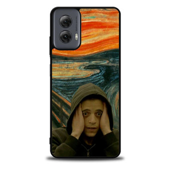 Mr Robot on paint Motorola Moto G Power Case