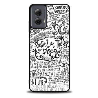 panic at the disco quote Motorola Moto G Power Case
