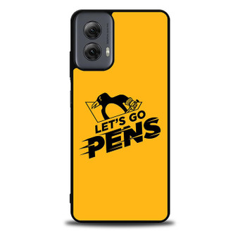 Pittsburgh Penguins Lets Go Pens Motorola Moto G Power Case