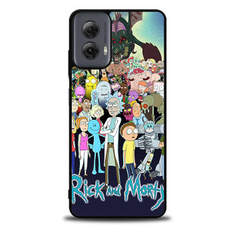 Rick And Morty All Character Motorola Moto G Power Case