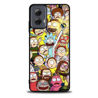 Rick and Morty Collage Motorola Moto G Power Case