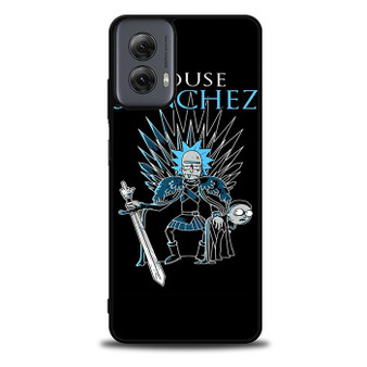 Rick And Morty In Iron Throne Motorola Moto G Power Case