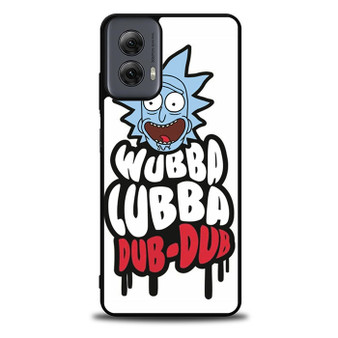 Rick and Morty Wubba Lubba Dub Dub 1 Motorola Moto G Power Case