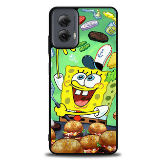 Spongebob Craby Patty Motorola Moto G Power Case