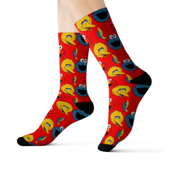Sesame Street Collage unisex adult socks