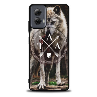 The Amity Affliction Wolf Logo Motorola Moto G Power Case
