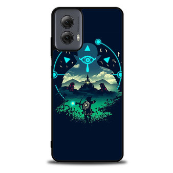 The Legend of Zelda Breath of the Wild 4 Motorola Moto G Power Case