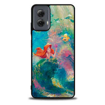 the little mermaid painting Motorola Moto G Power Case