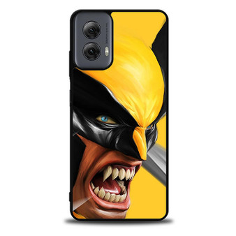 Wolverine Yellow Custom Motorola Moto G Power Case