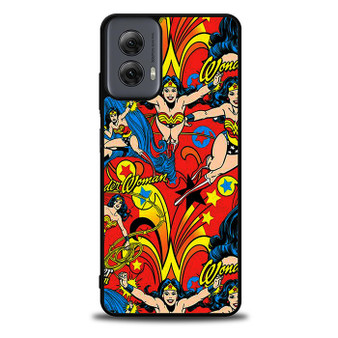 Wonder Woman Collages 2 Motorola Moto G Power Case